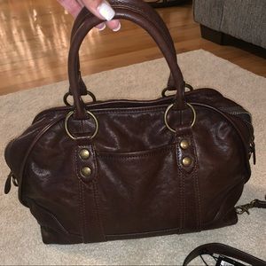 Frye leather satchel